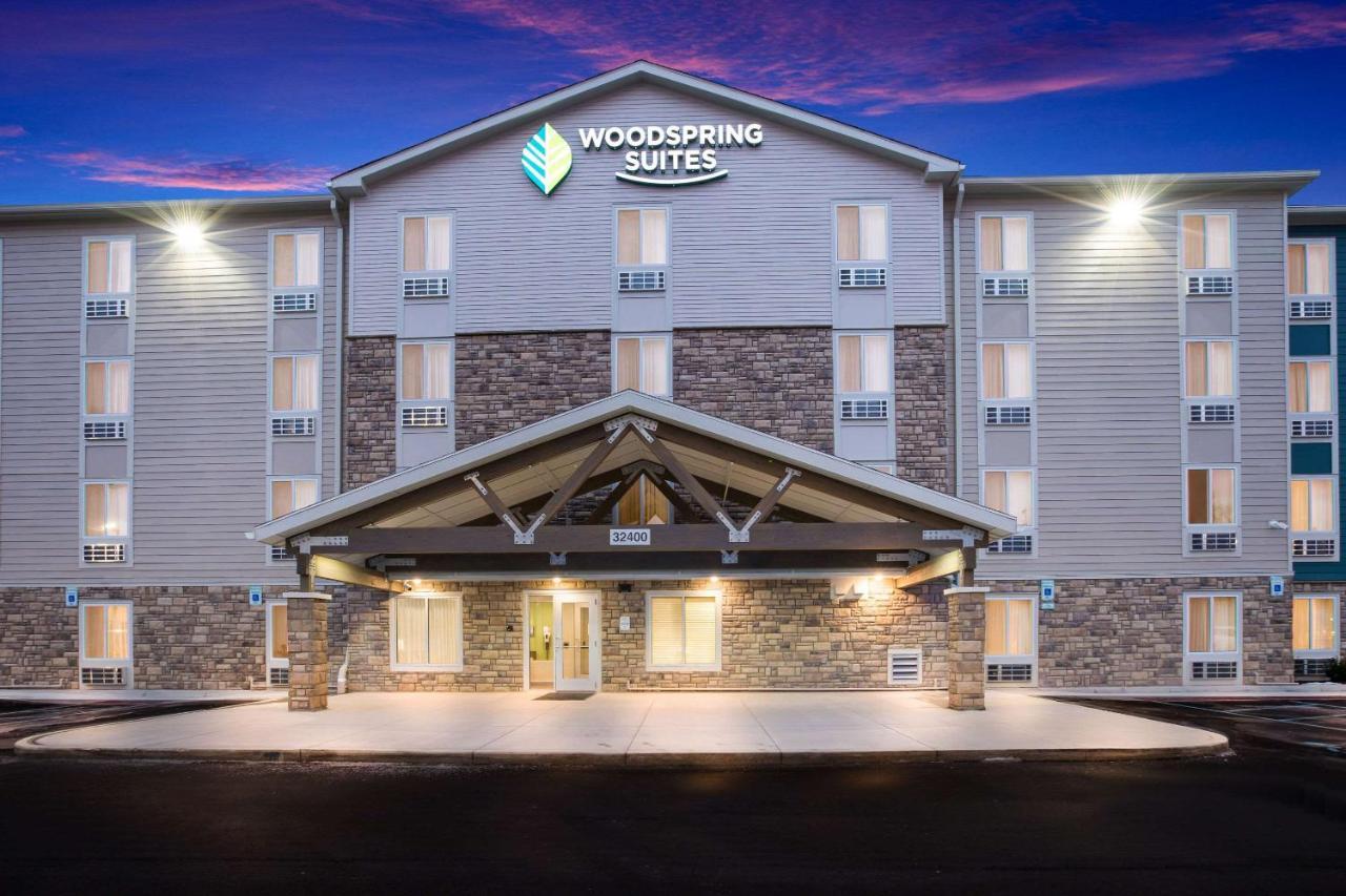 Woodspring Suites Detroit เมดิสัน ไฮท์ส ภายนอก รูปภาพ